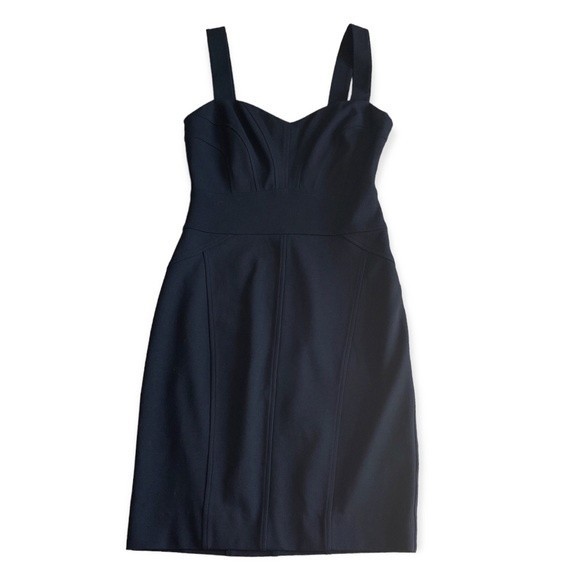 Diane Von Furstenberg Bodycon Dress Black - Picture 3 of 6